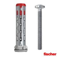 Cheville à Expansion Bi-Matière Fischer DuoHM avec Vis Tête Cylindrique Pozidrive