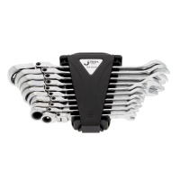 Angled ratchet combination spanners