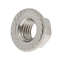 Slotted Flange Nut
