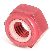Blister pack of 5 Nuts, Nylstop Dural 2030 OA, Red