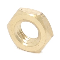 Thin Hex Nut, Hm, Brass, DIN 439