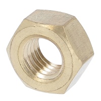 Hex Nut, Hu, Brass, DIN 934