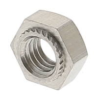 Hex Crimp Nut, A2 Stainless Steel