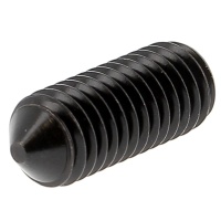 Hex Socket Headless, Cone Point, Black 14.9 Steel, DIN 914