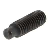 Hex Socket Headless, Dog Point, Black 14.9 Steel, DIN 915