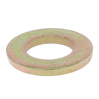 Washer, Yellow Zinc Steel, DIN 125A