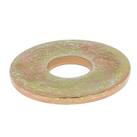 Washer, Yellow Zinc Steel, DIN 9021