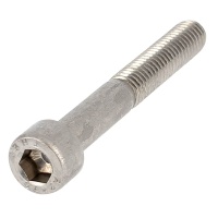 Hex Socket Round Head Screw, A2 Stainless Steel, Partially Threaded, DIN 912