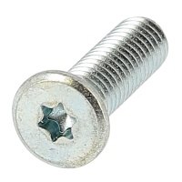 Hexalobular/Torx low head screw Steel 8,8 White zinc
