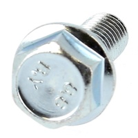 Hex Head With Toothed Flange