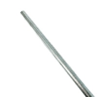Threaded Rod, White Zinc 4.6 Steel, DIN 975