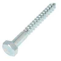Hex Head Wood Screw - Coach Screw