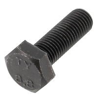 Black 8.8 Steel, Fully Threaded, DIN 961 - 125 Thread