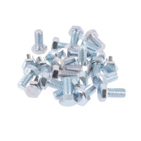 White 8.8 Zinc Steel 