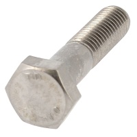 Hex Head, A2 Stainless Steel, Partially Threaded, DIN 931