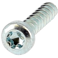 Plastite Button Head, Torx, WN 1452, White Zinc Steel