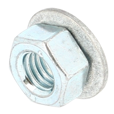 Ecrou Hexagonal Acier Classe 8 Zingué Combiné avec Rondelle Elastique Conique Imperdable