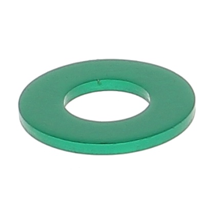 Blister pack of 5 Washers, M Series AG3 OA, Green