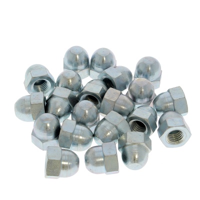 Bag of Hex Dome  Cap Nuts