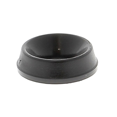 Solid Countersunk Washer, Black Polyamide, NFE 27619