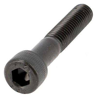 Hex Socket Round Head Screw, Black 12.9 Steel, Partially Threaded, DIN 912