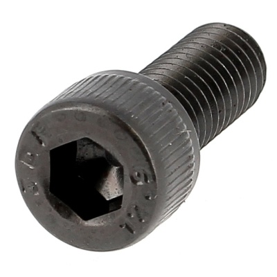 Hex Socket Round Head Screw, Black 12.9 Steel, Fully Threaded, DIN 912