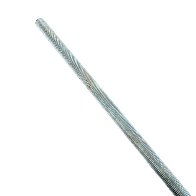 Threaded Rod, White Zinc 4.6 Steel, DIN 975
