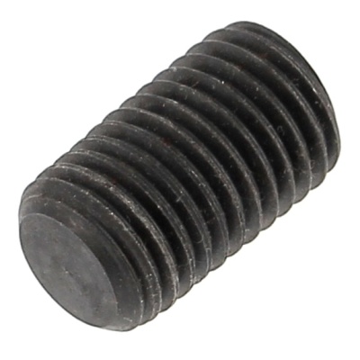 Flat Point, Black 14.9 Steel, DIN 913, 100 Thread