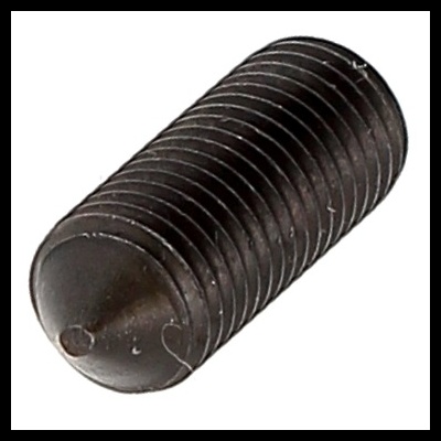 Cone Point, Black 14.9 Steel, DIN 914, 150 Thread