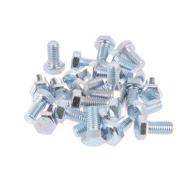 White 8.8 Zinc Steel