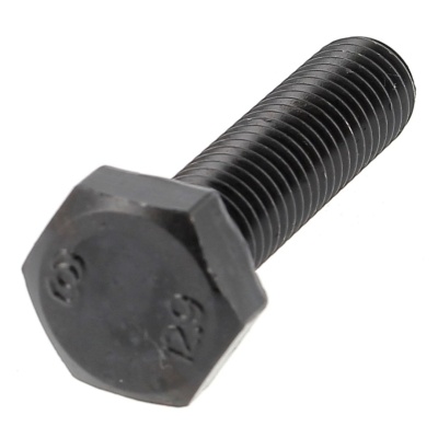 Hex Head, Black 12.9 Steel, Fully Threaded, DIN 933