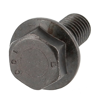 Hex Head, Ribbed Flange, Class 100 Black Steel