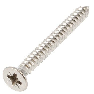 Countersunk Pozidriv Head Sheet Metal Screw, A2 Stainless Steel, DIN 7982