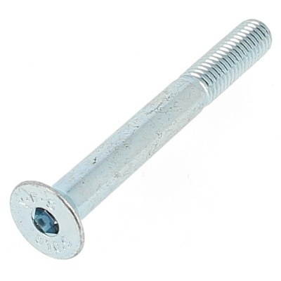 White Zinc 10.9 Steel Partially Threaded